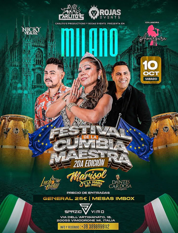 10 Ottobre Festival de la Cumbia Maestra