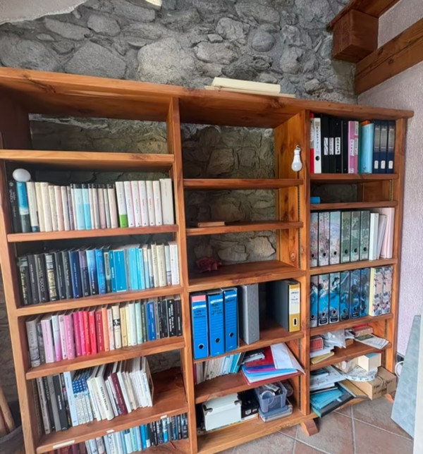 LIBRERIA IN CILIEGIO