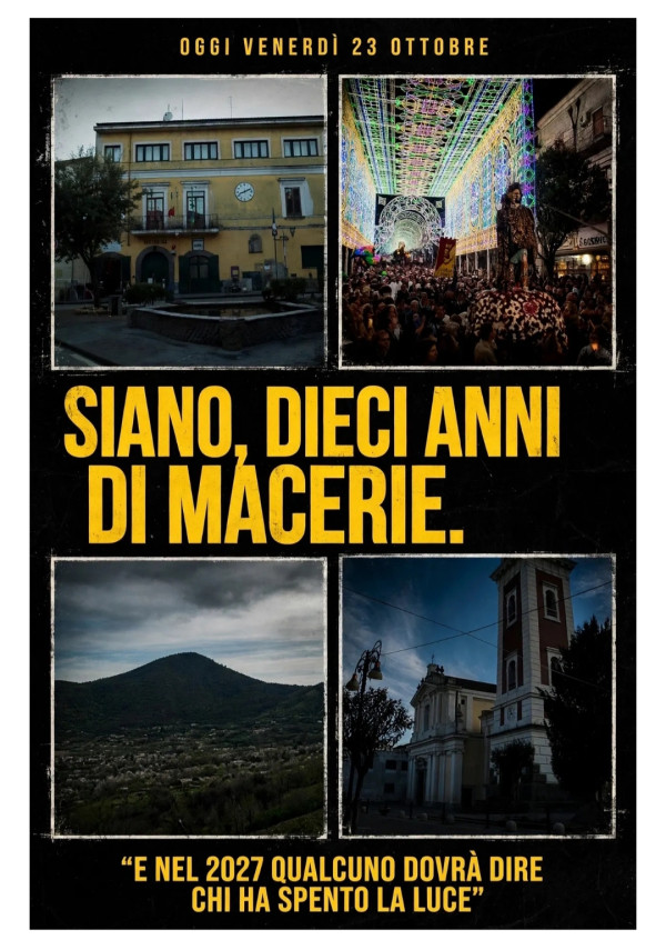 Siano, dieci anni di macerie